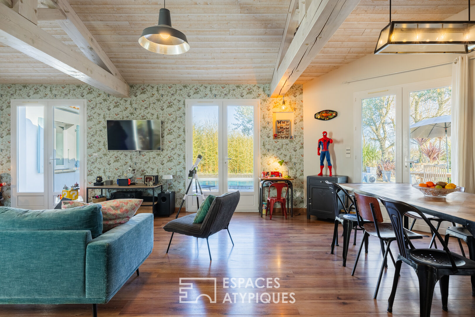 Charming single-storey, an art of living in all seasons