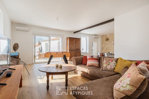 Contemporary renovation at the gateway to the island of Oléron