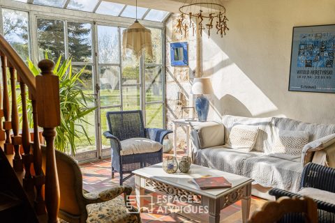 Property of character and charm in the peace of the countryside