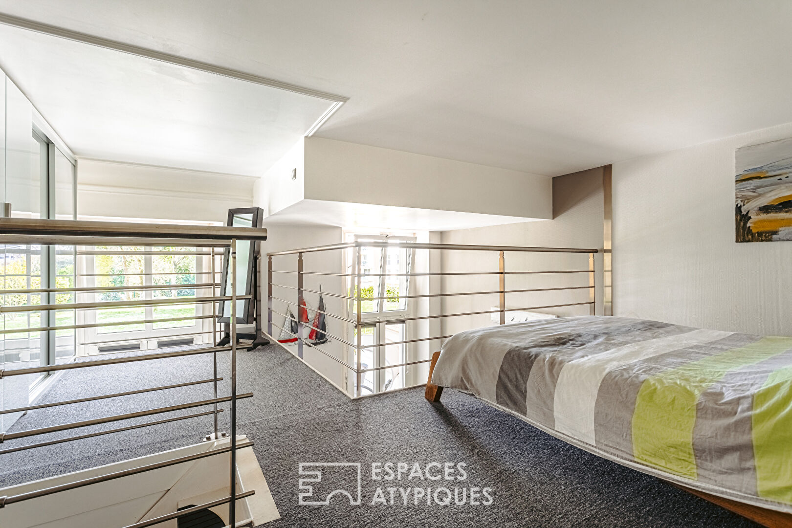 Loft avec terrasse dans un lieu unique