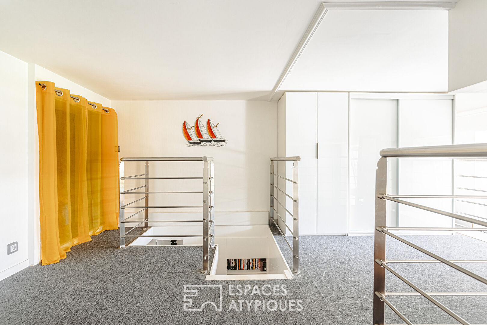 Loft avec terrasse dans un lieu unique