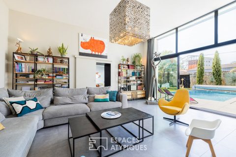 Ancien chai devenu écrin contemporain