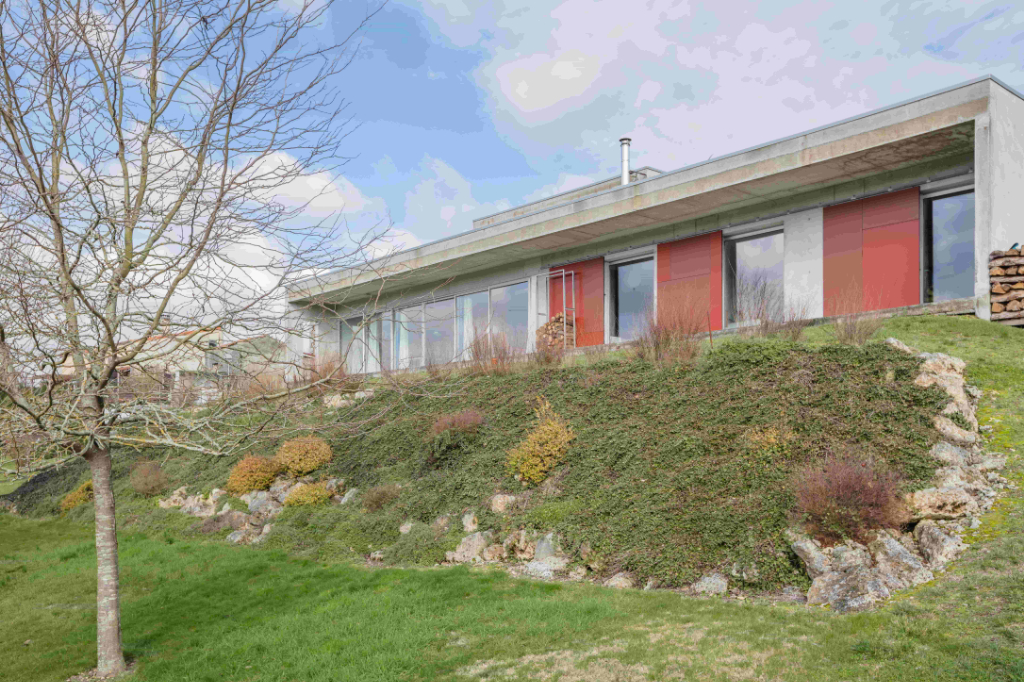 Maison d’architecte avec vue contemplative