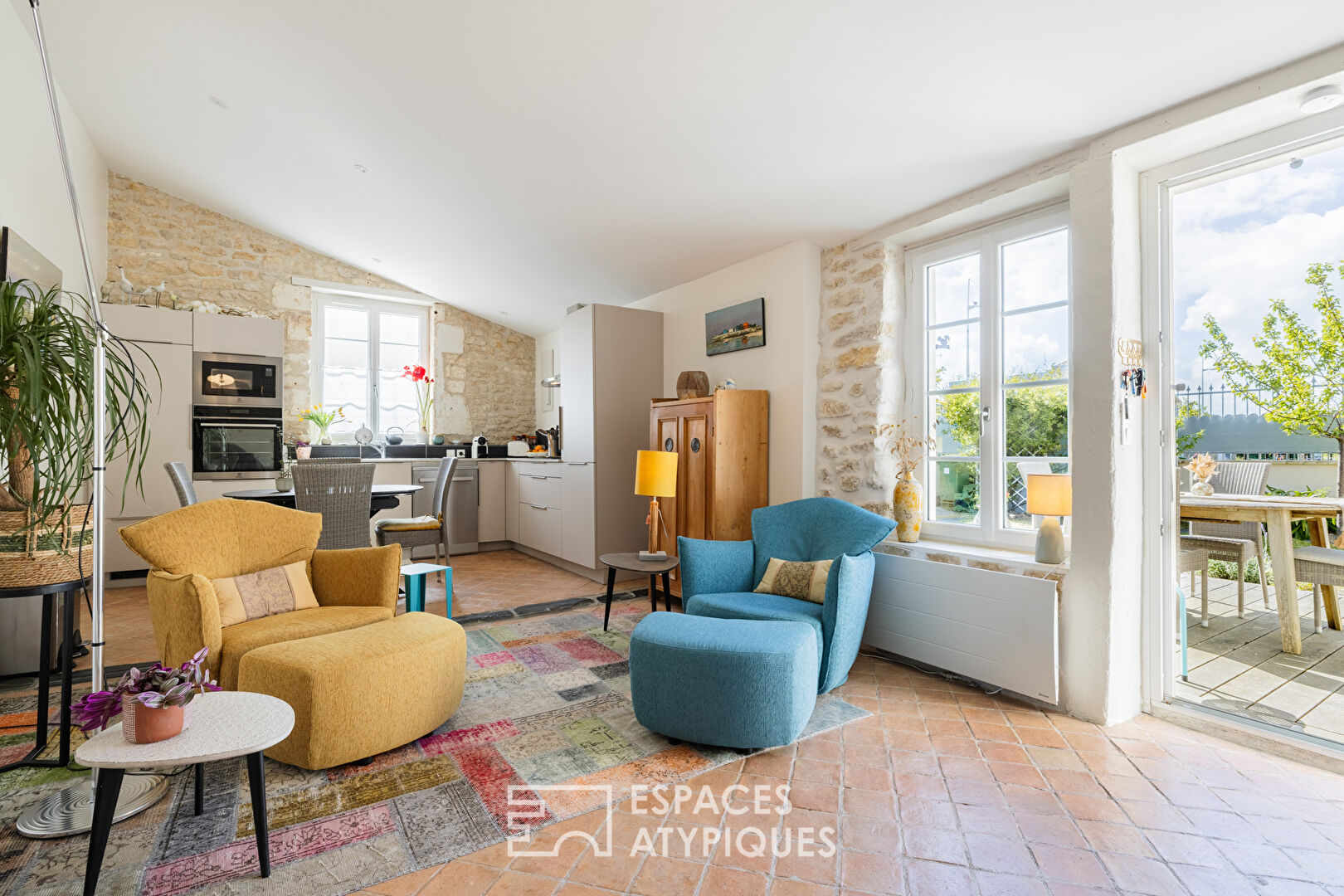 A former wine cellar transformed into a haven of peace