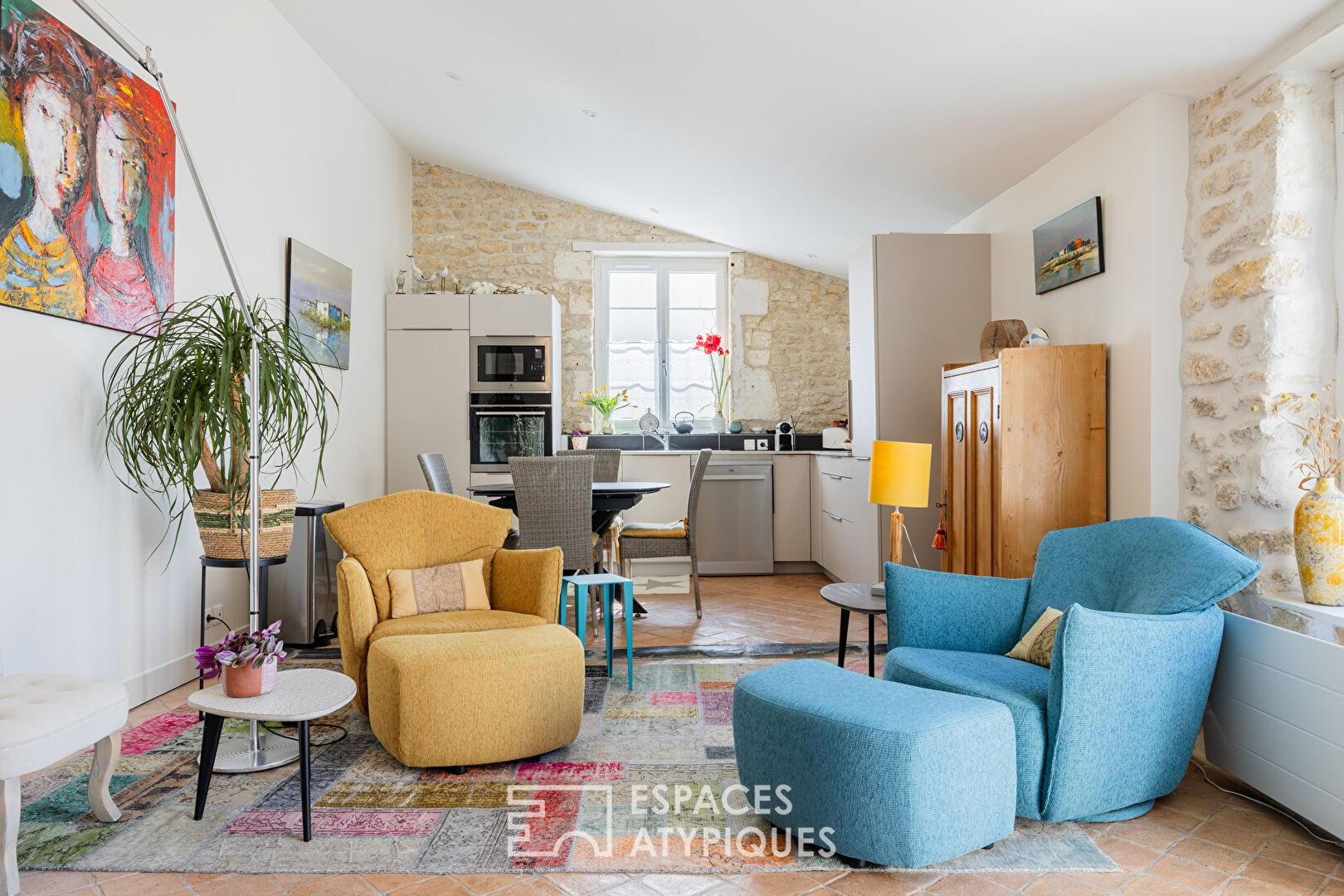 A former wine cellar transformed into a haven of peace