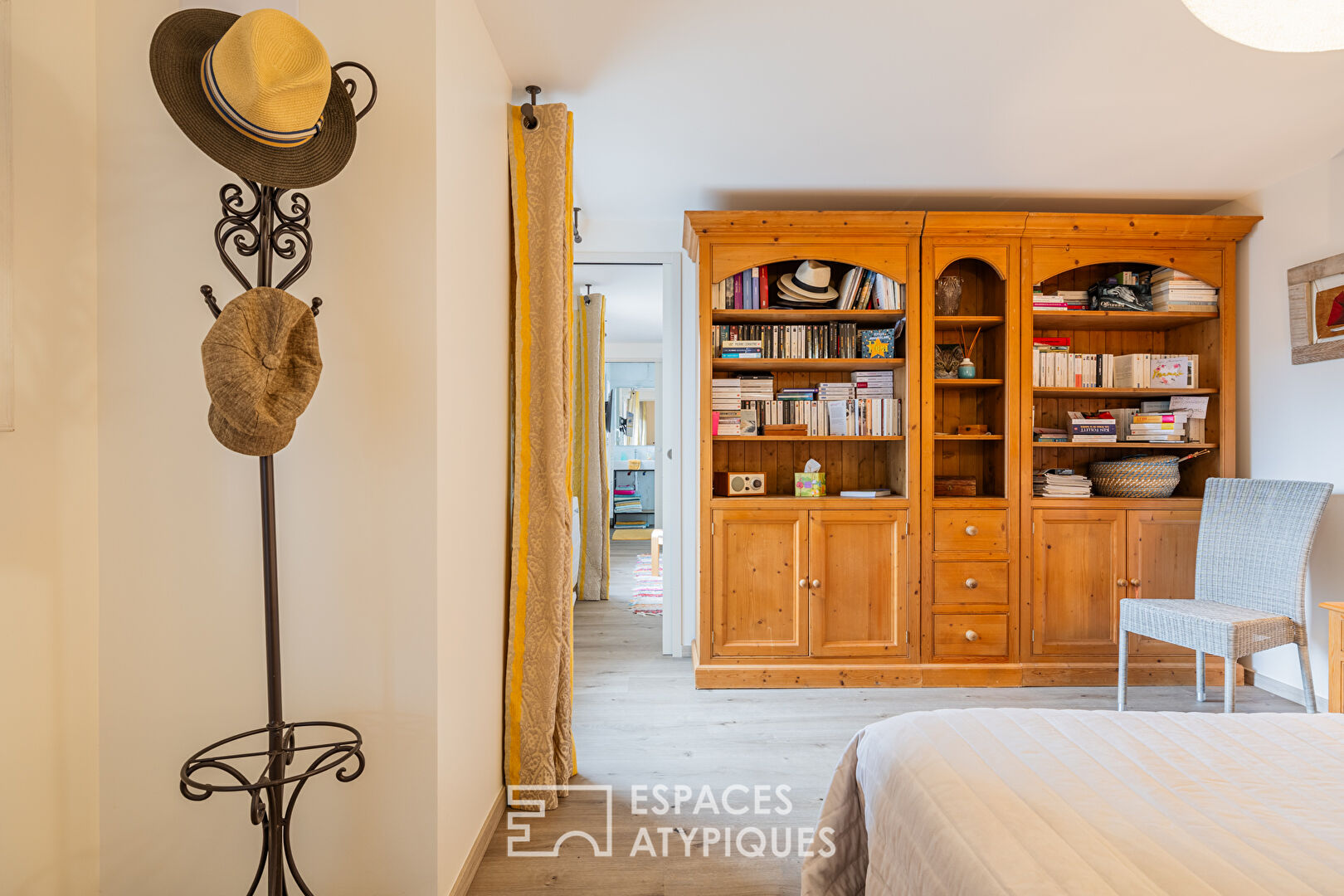 A former wine cellar transformed into a haven of peace