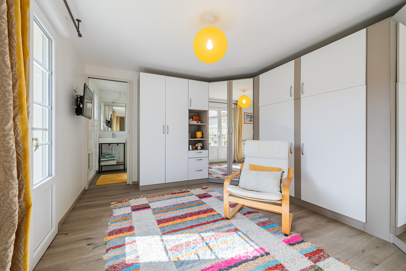 A former wine cellar transformed into a haven of peace