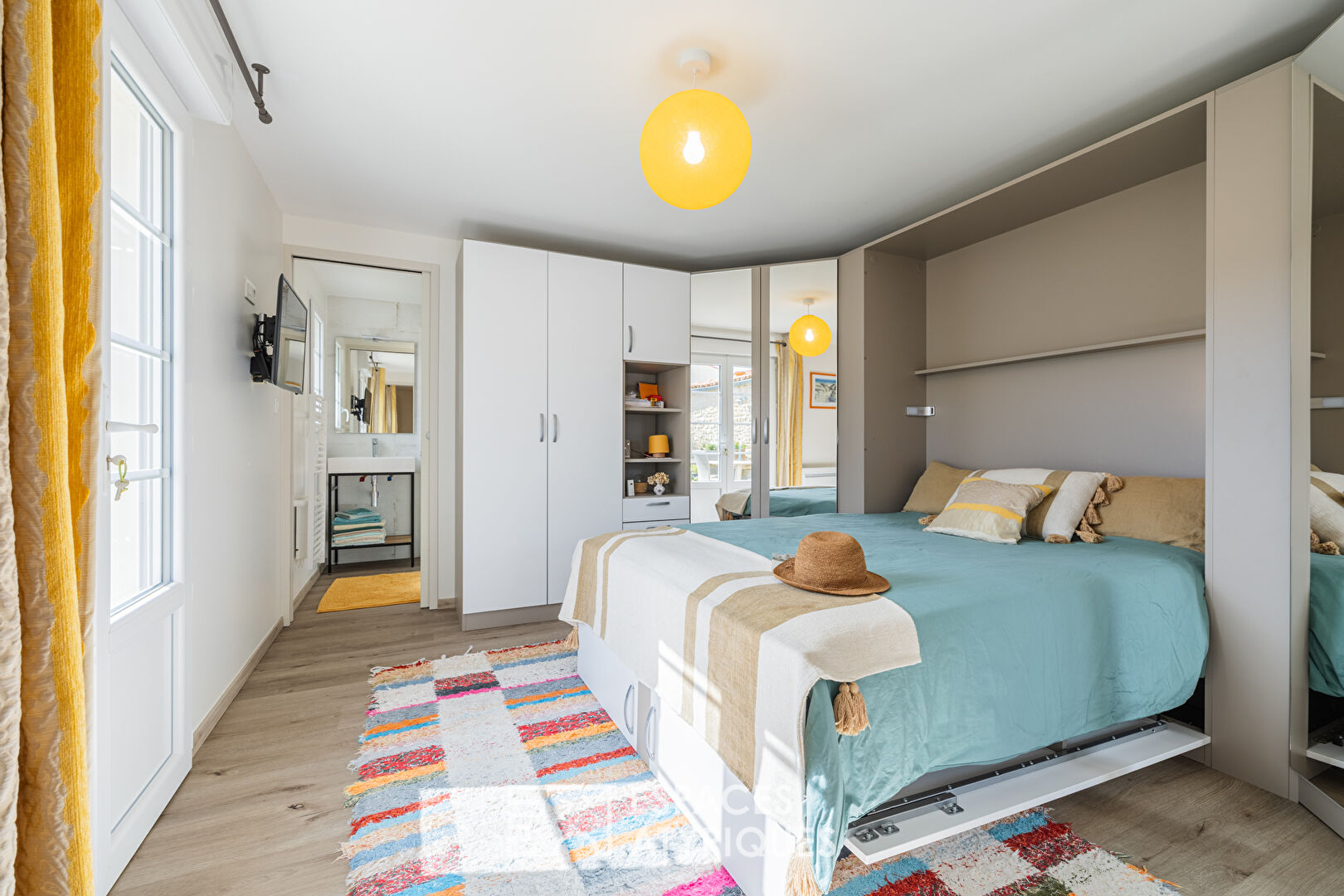 A former wine cellar transformed into a haven of peace