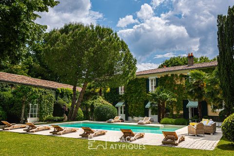 Demeure de prestige au cadre verdoyant