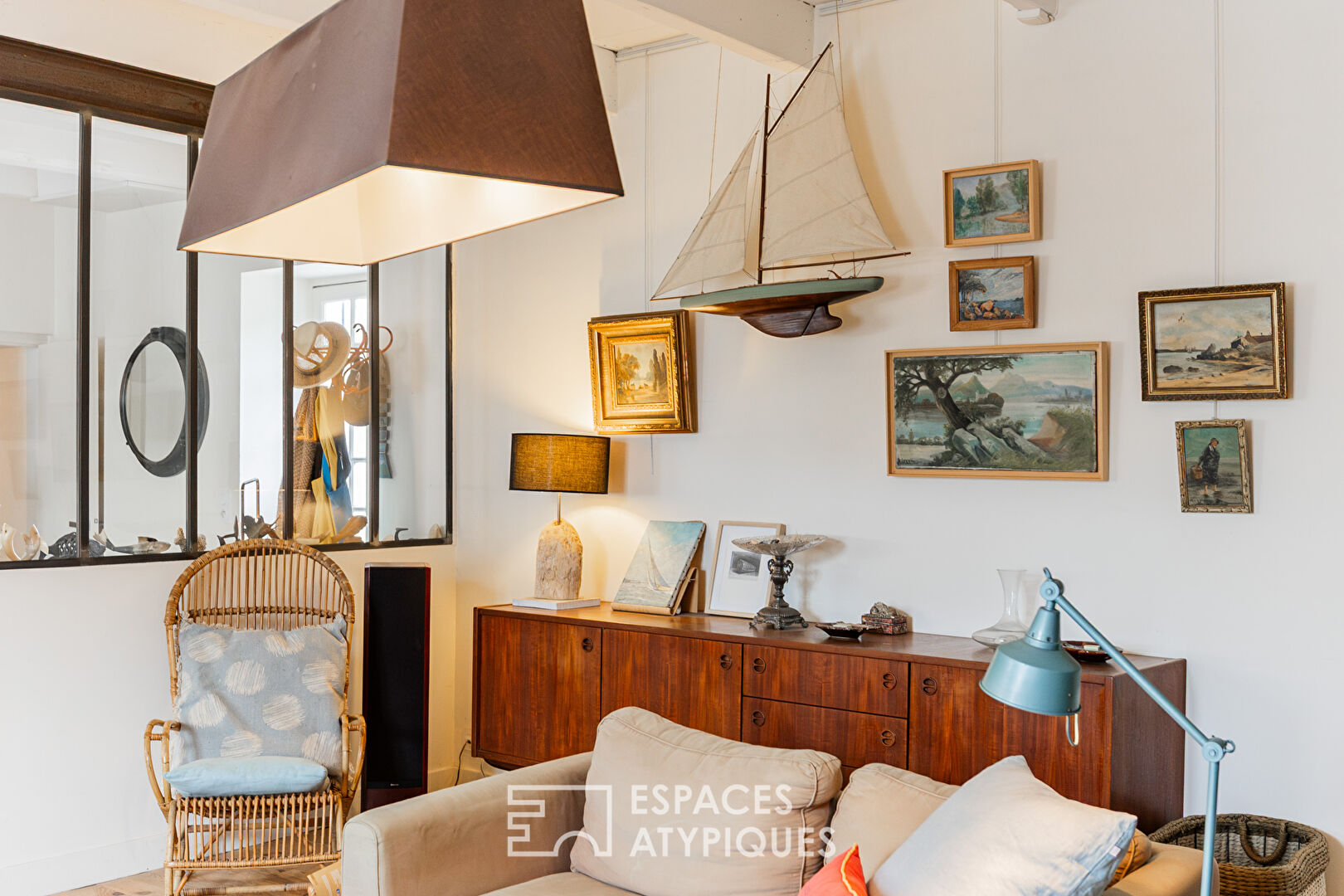 Summer refuge hidden in the heart of the village