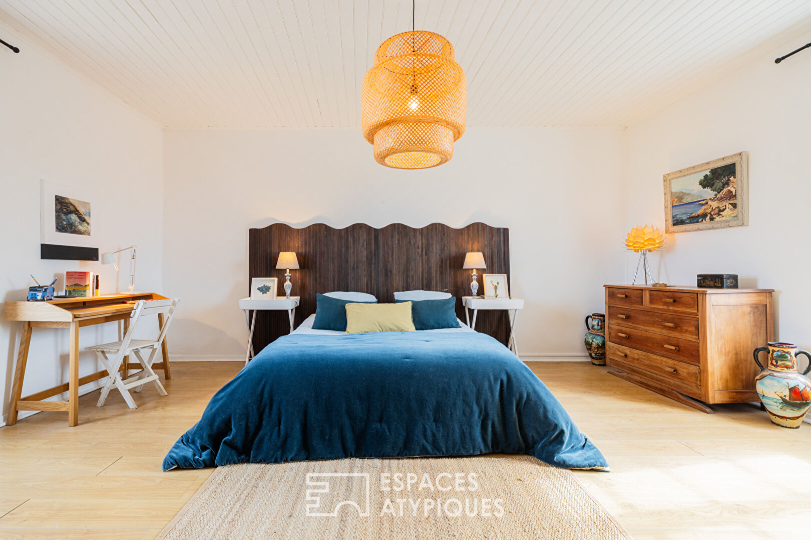 Summer refuge hidden in the heart of the village