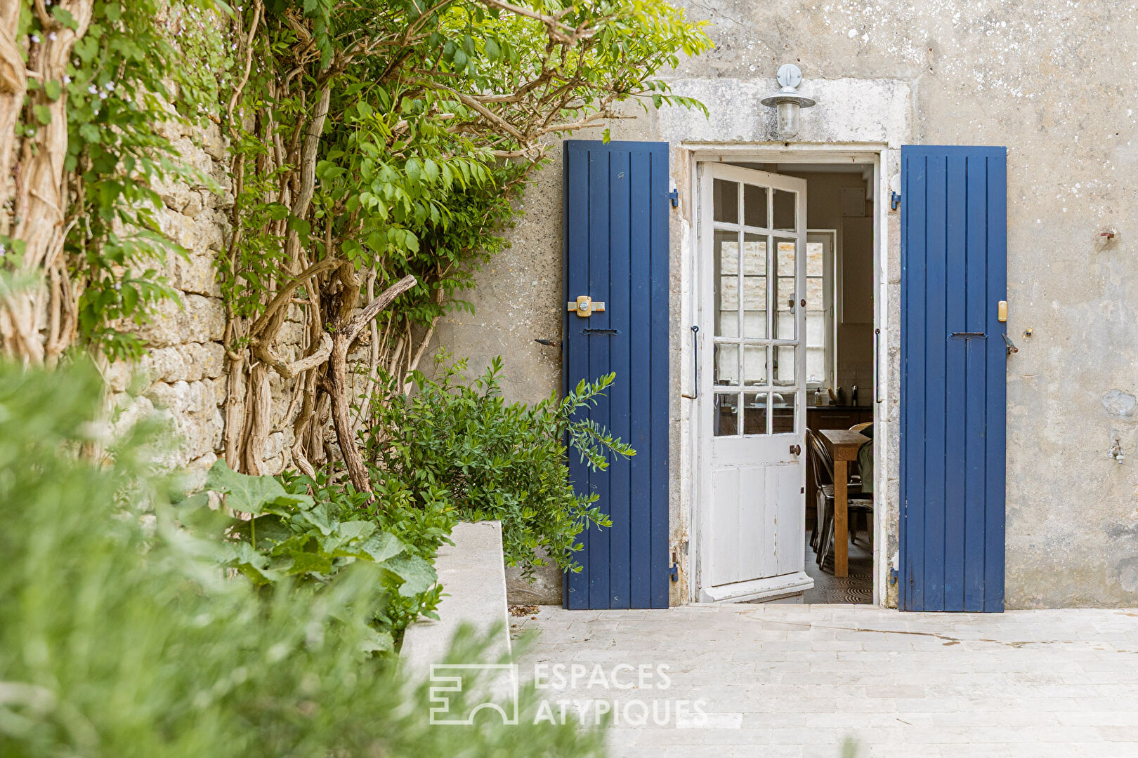 Summer refuge hidden in the heart of the village