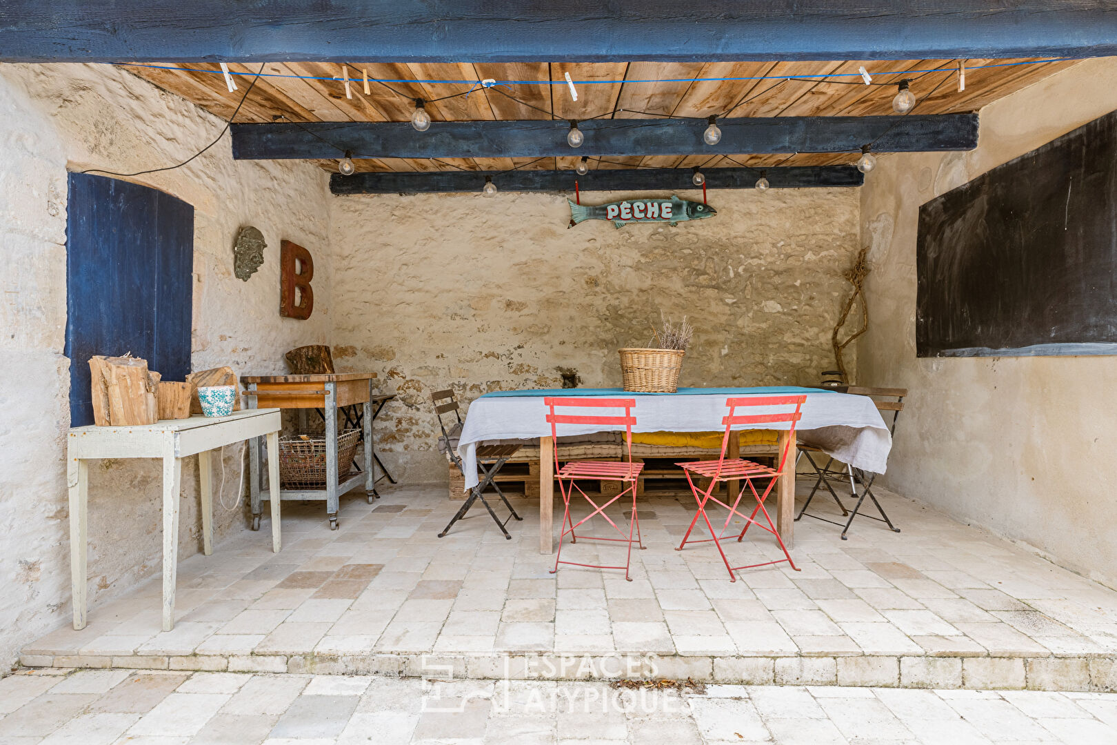 Summer refuge hidden in the heart of the village