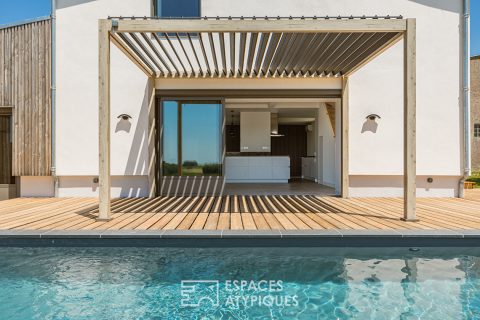 Rénovation moderne à la vue exceptionnelle