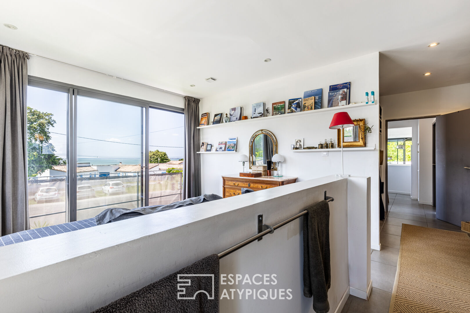Bright contemporary with a contemplative sea view