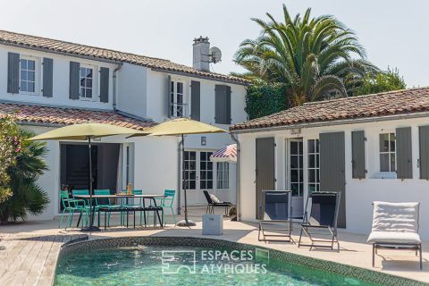 Refinement and serenity define this elegant family home