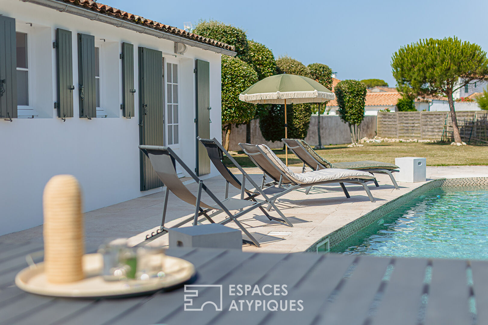 Refinement and serenity define this elegant family home