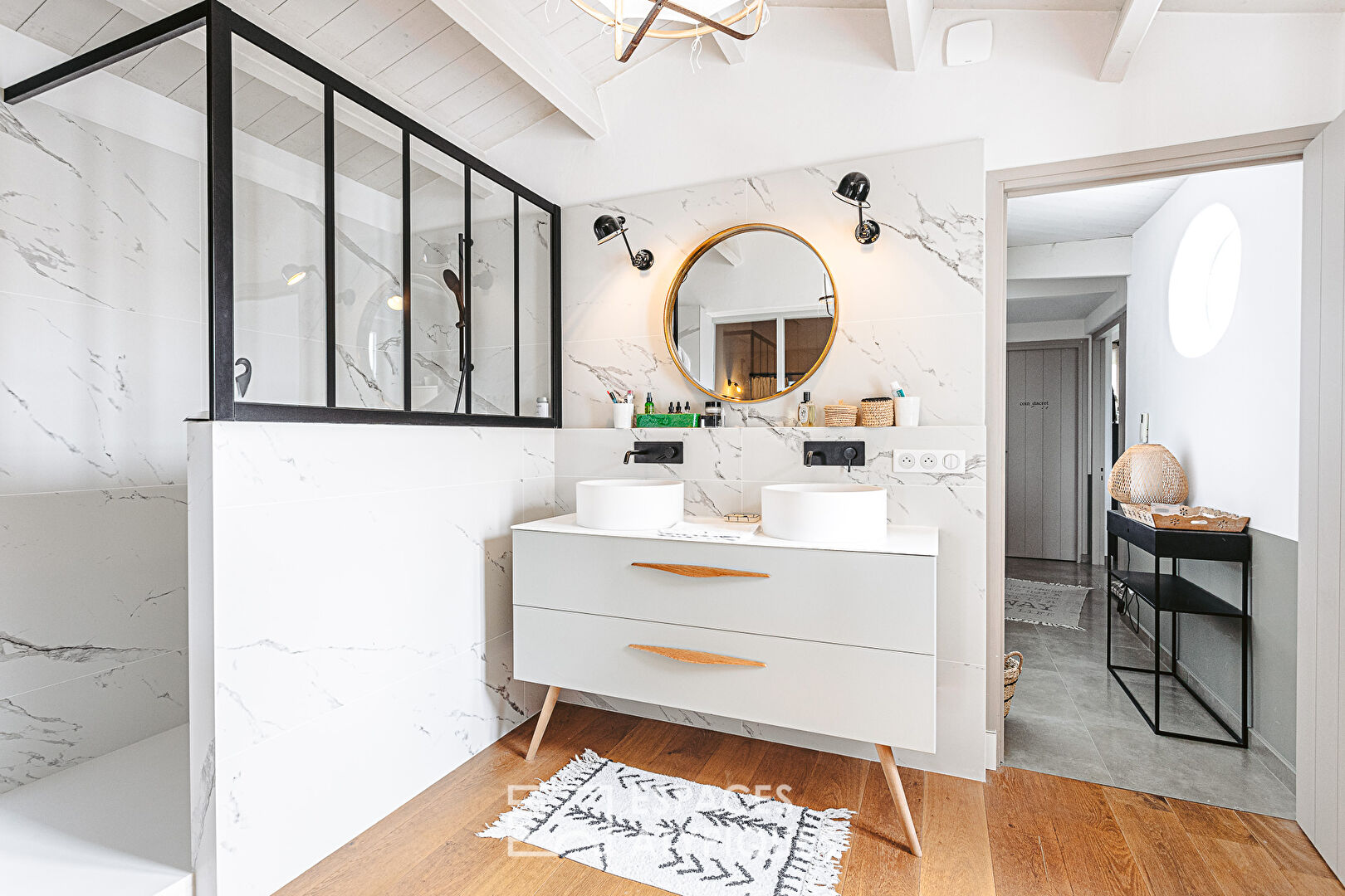Refinement and serenity define this elegant family home