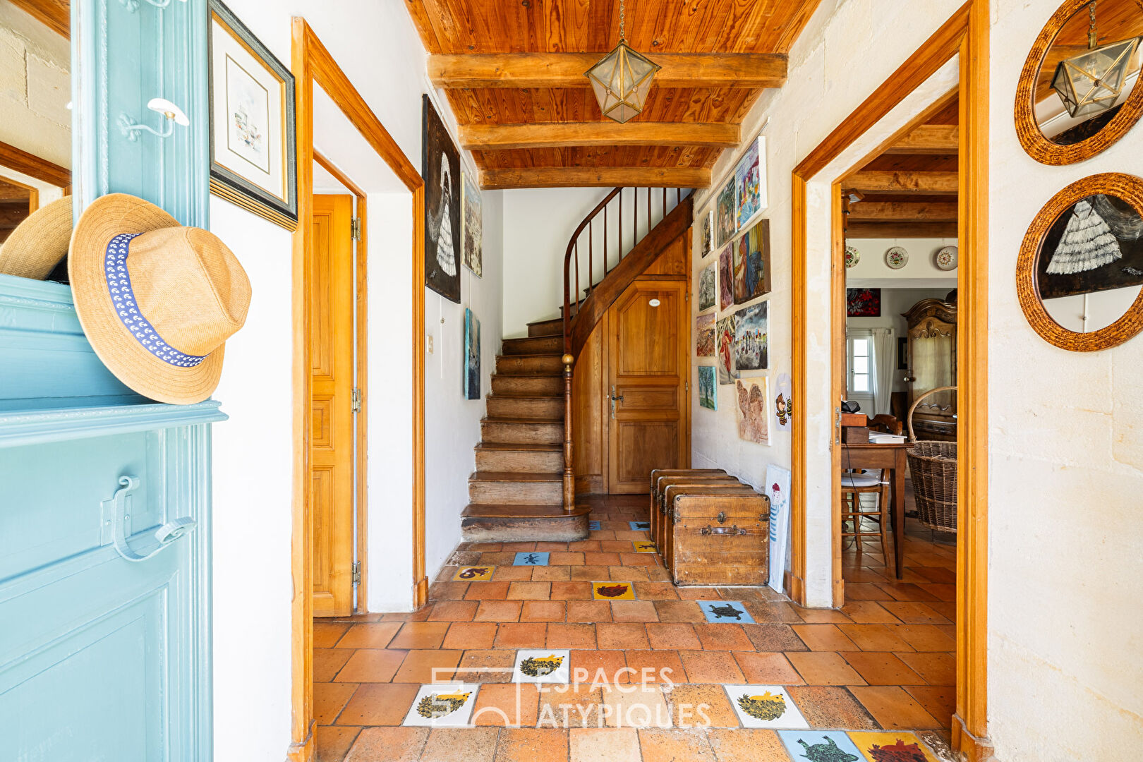 Authentique maison de campagne, l’art de vivre dans la nature
