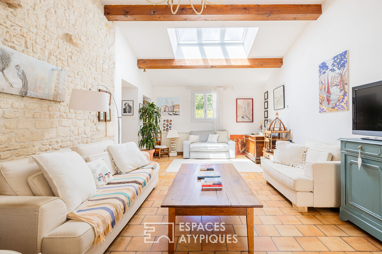 Authentique maison de campagne, l’art de vivre dans la nature