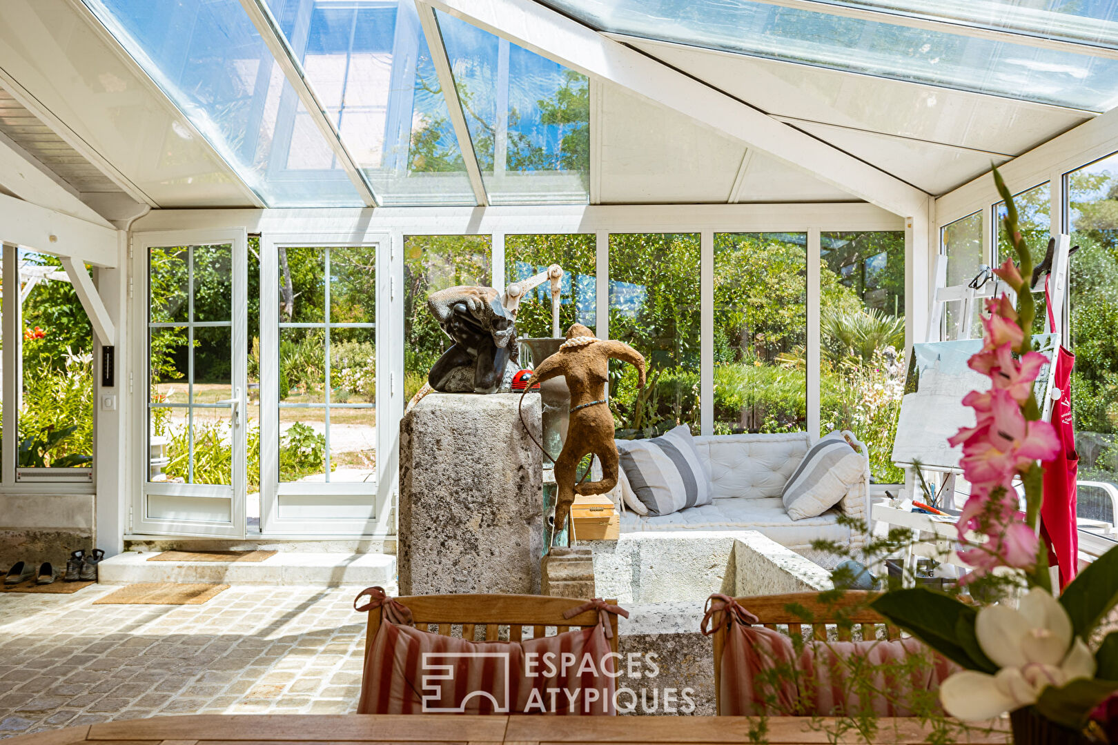 Authentique maison de campagne, l’art de vivre dans la nature