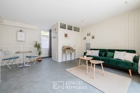 Appartement avec cour dans un cadre soigné