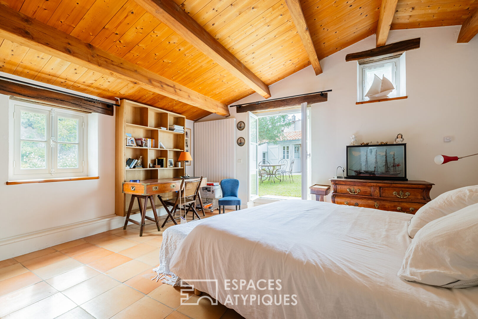 Maison de famille empreinte de quiétude