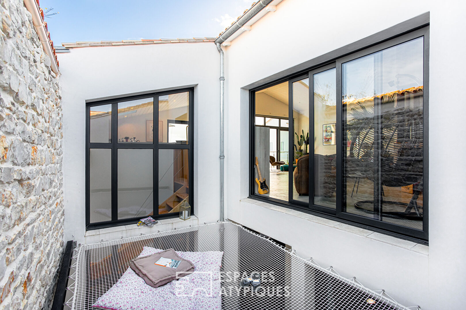 Villa en duplex inversé et sa vue sur l’océan