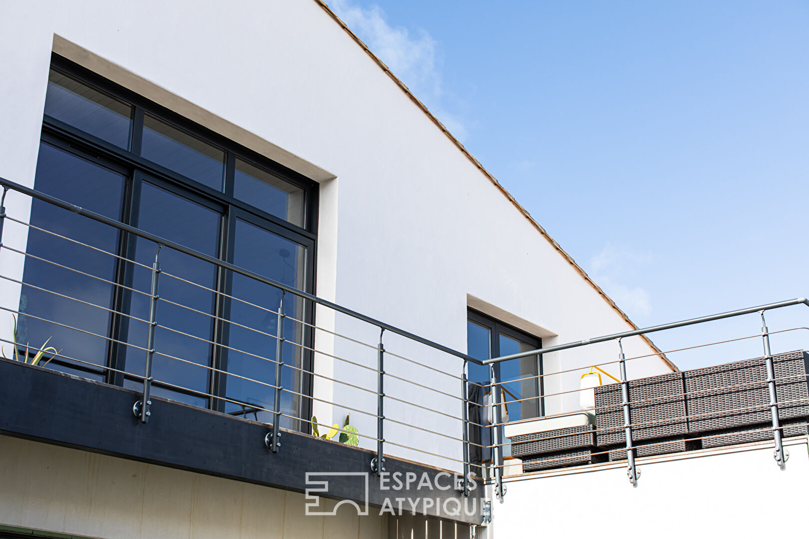 Villa en duplex inversé et sa vue sur l’océan