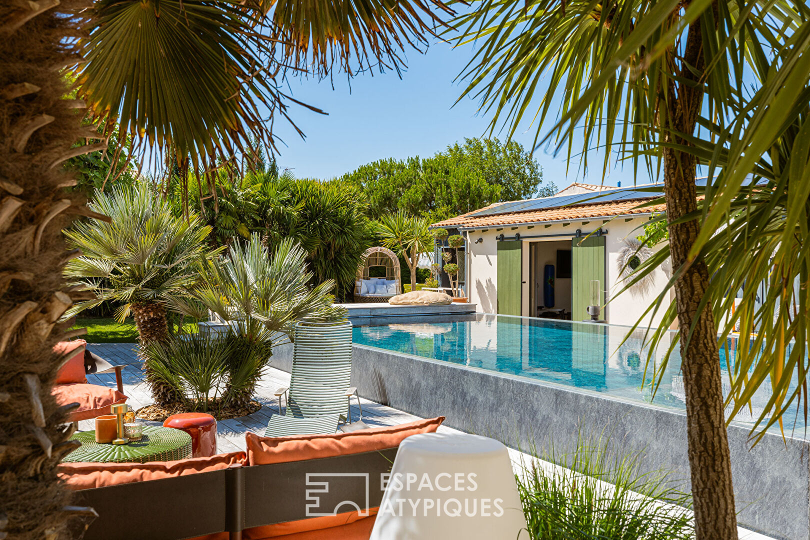 A haven of peace combining comfort and style