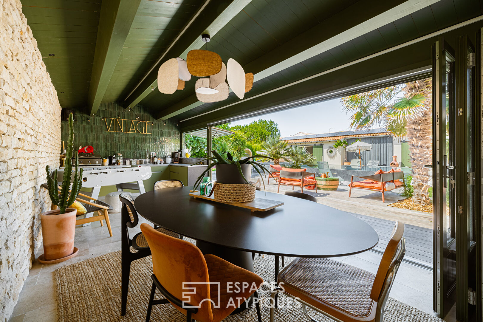 A haven of peace combining comfort and style