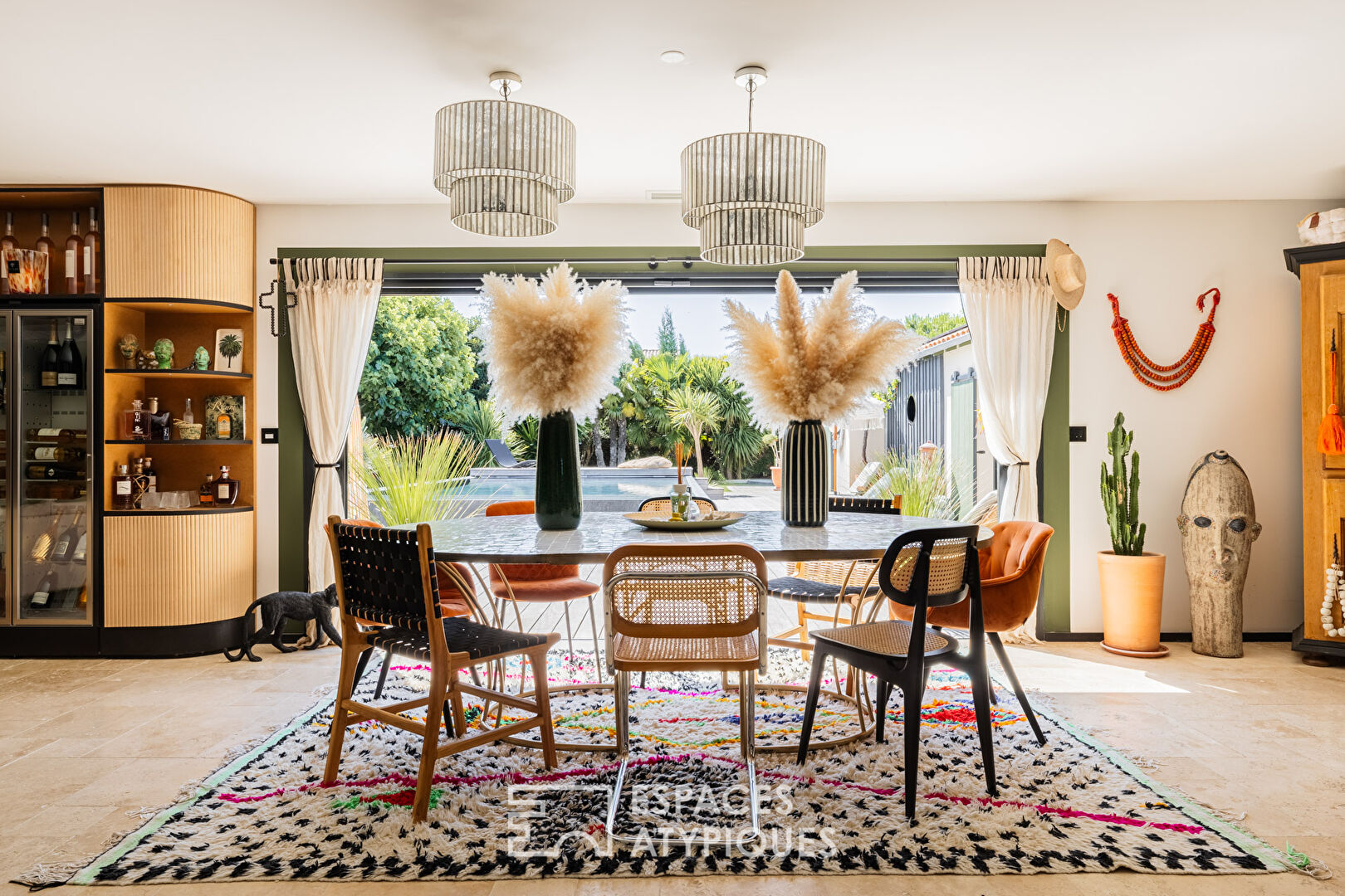 A haven of peace combining comfort and style