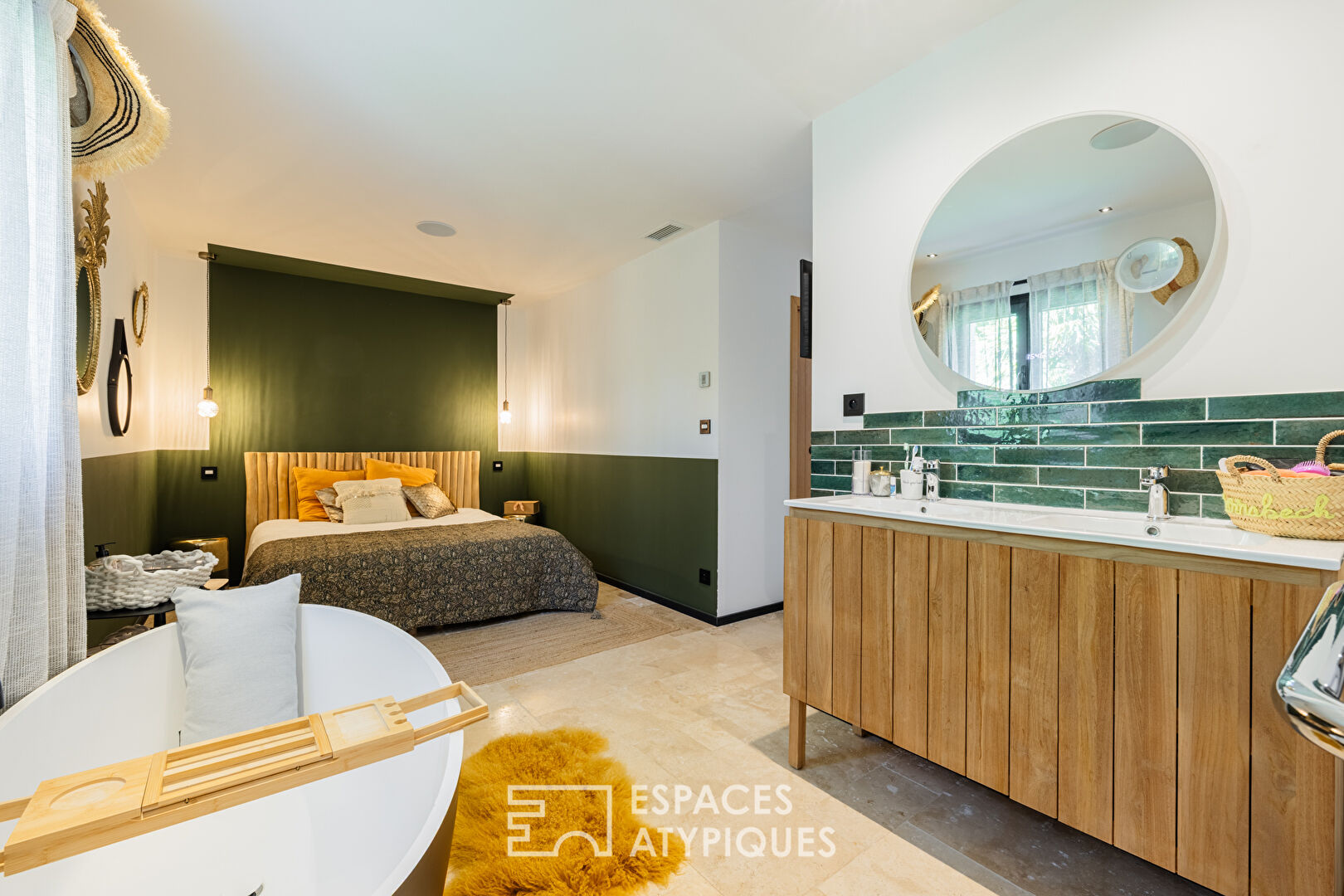 A haven of peace combining comfort and style