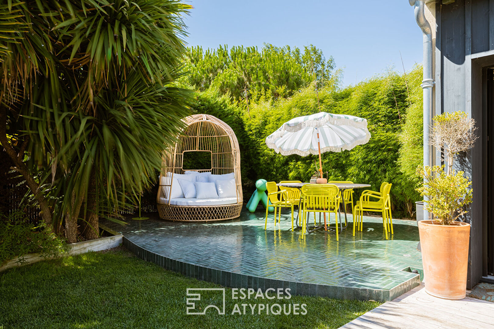 A haven of peace combining comfort and style