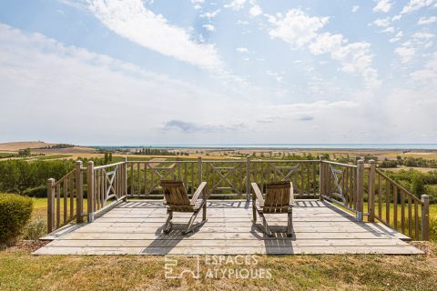 Propriété contemporaine avec vue imprenable