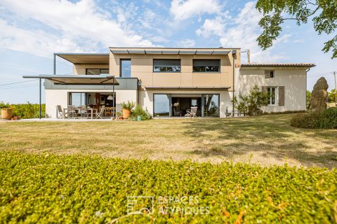 Propriété contemporaine avec vue imprenable