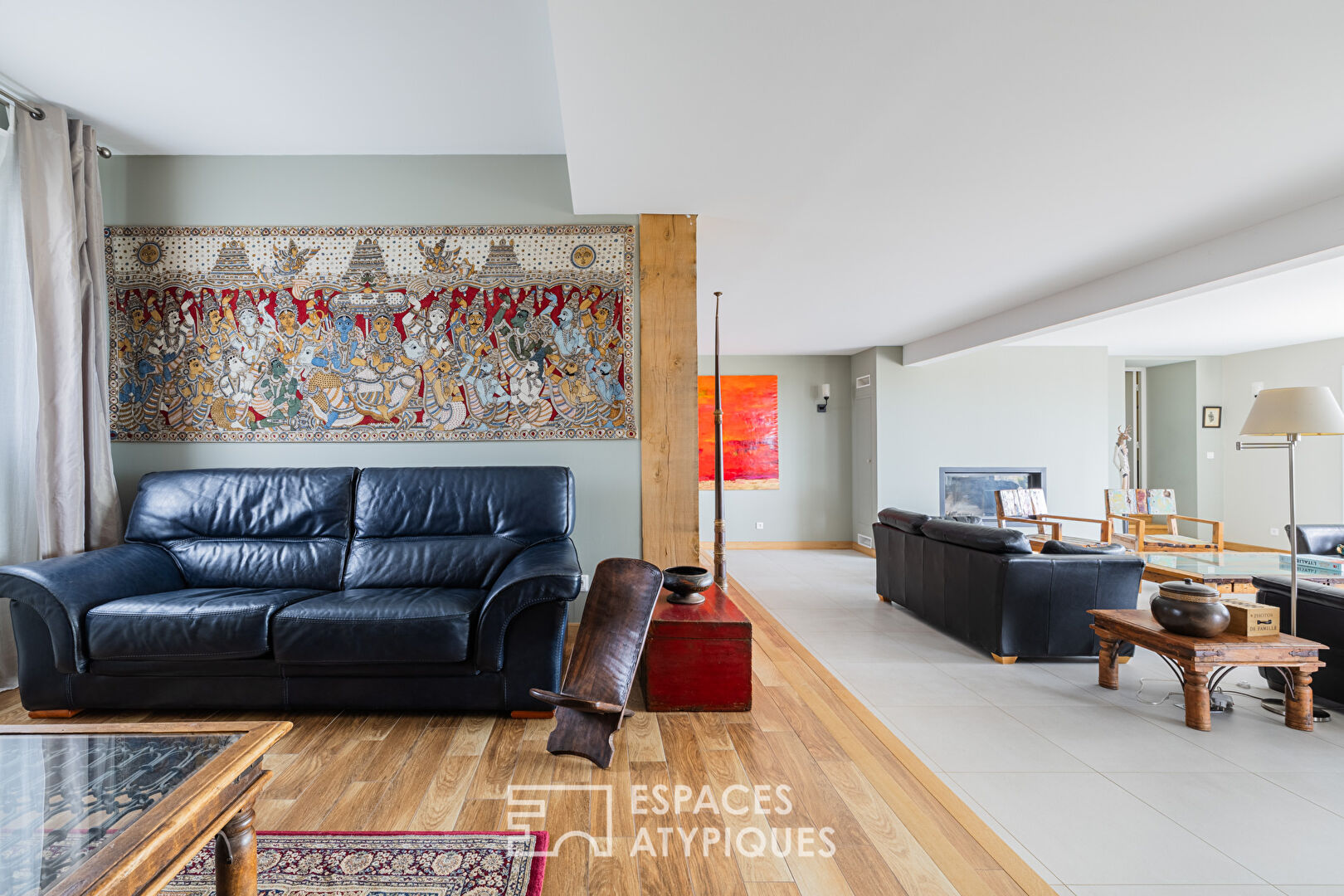 Propriété contemporaine avec vue imprenable