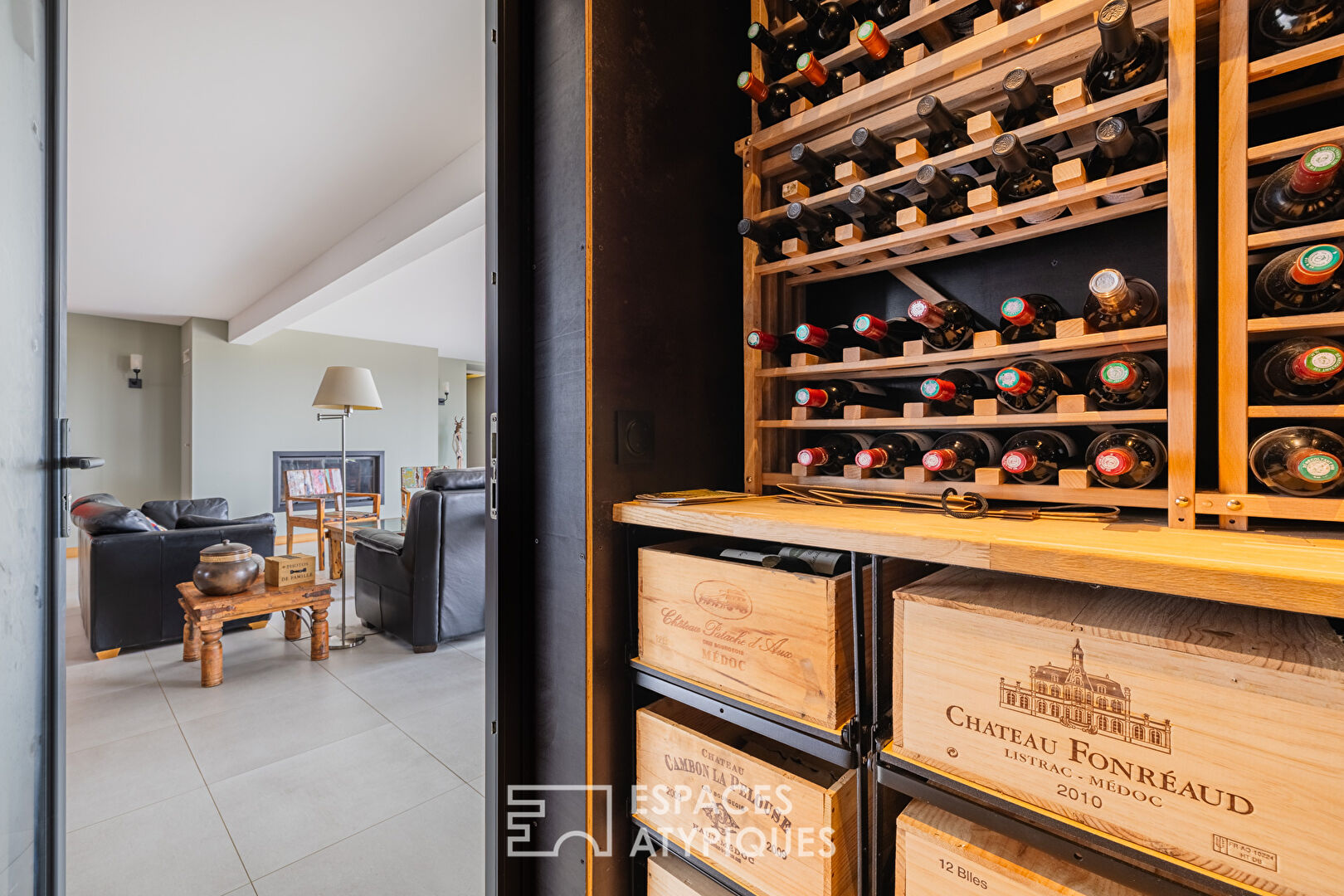 Propriété contemporaine avec vue imprenable