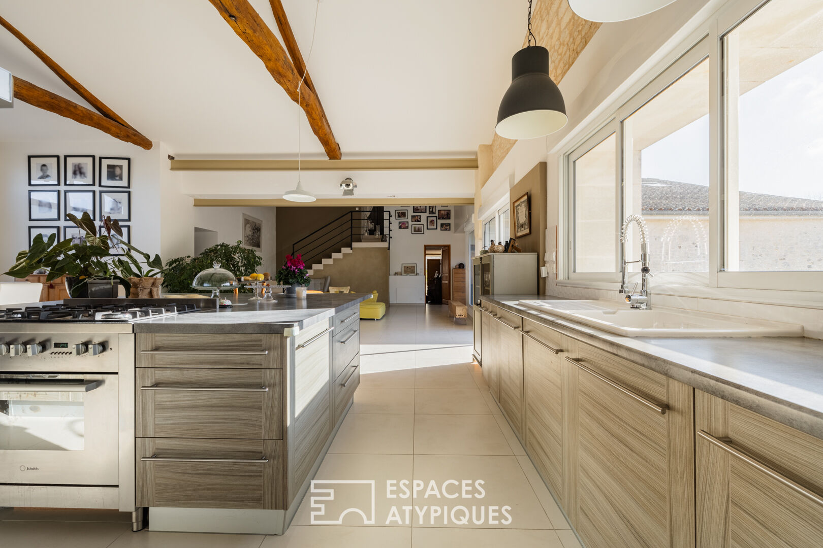 Charente property surrounded by vineyards and its two gîtes