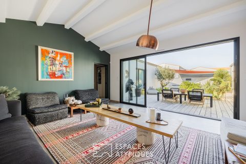 Contemporary single-story house with exceptional materials