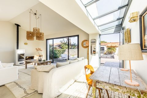Contemporary landmark in the heart of the village