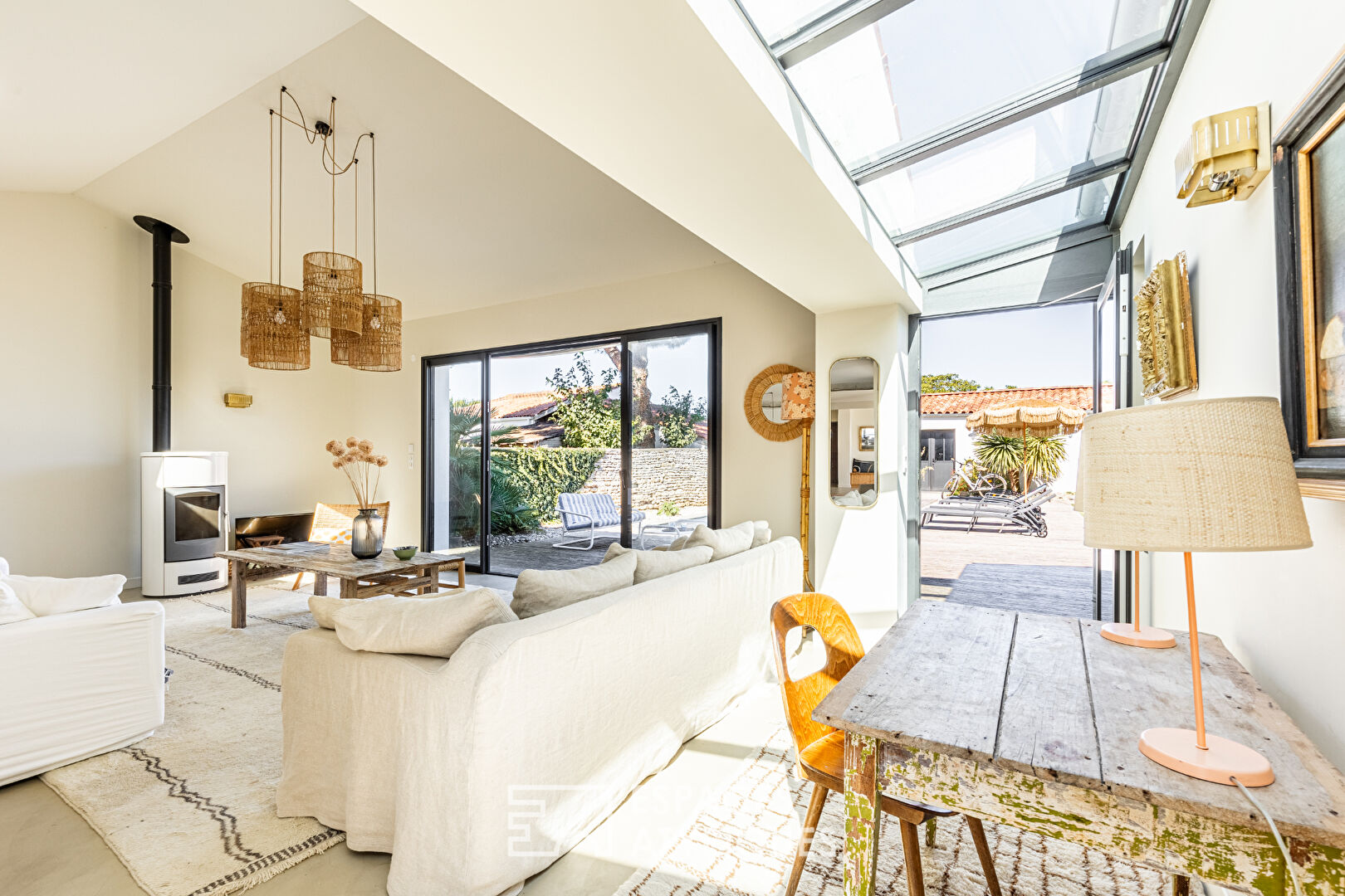 Contemporary landmark in the heart of the village