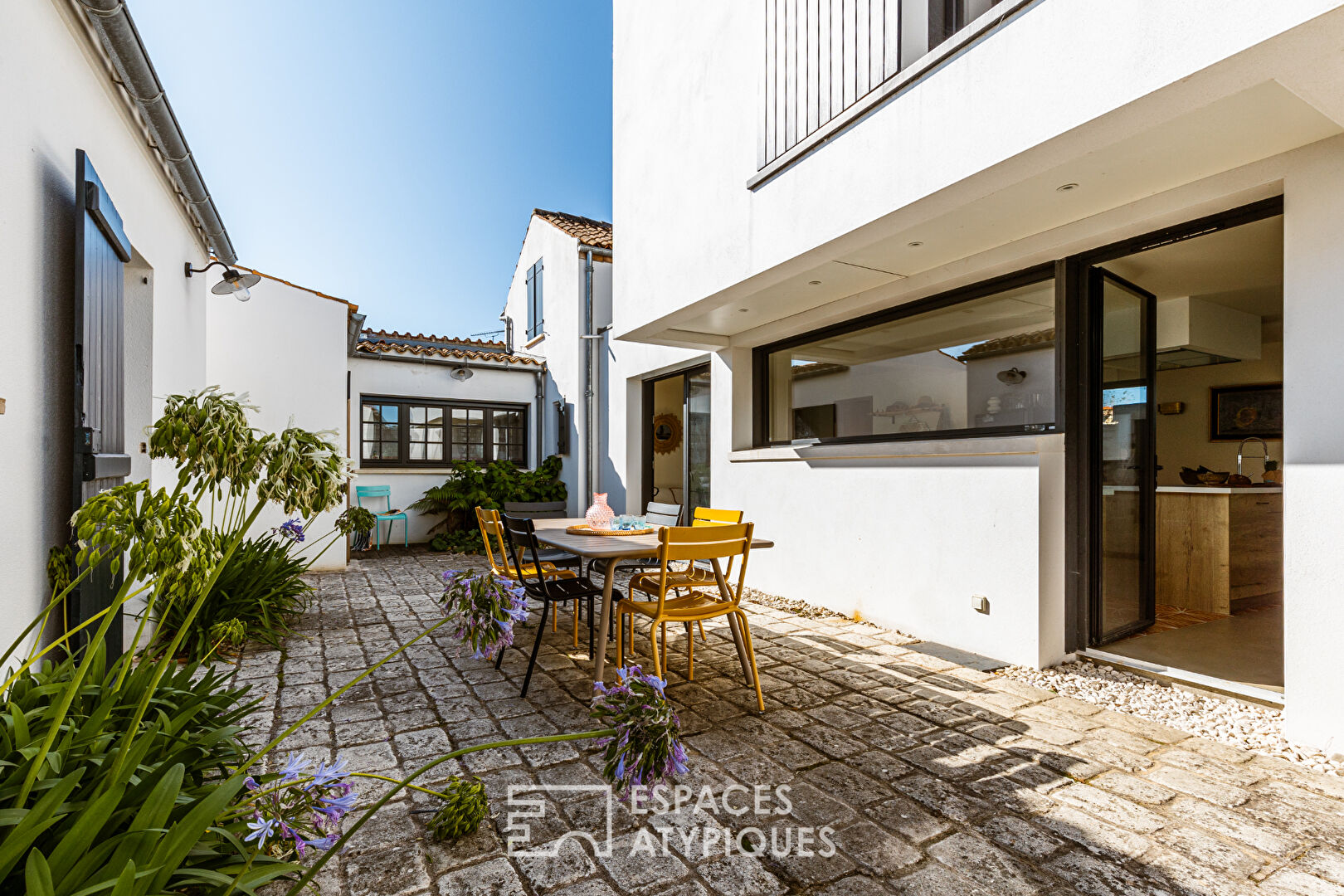 Contemporary landmark in the heart of the village