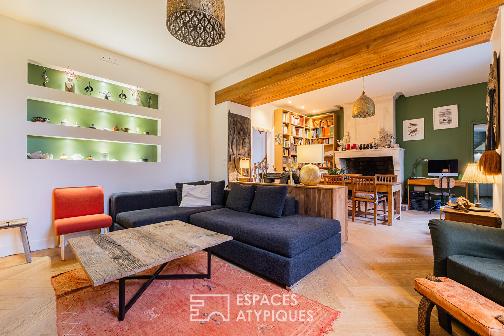 Maison d’antan accueillante et chaleureuse