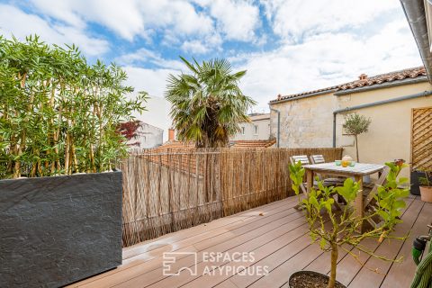 Apartment with terrace and neat finishes close to the market