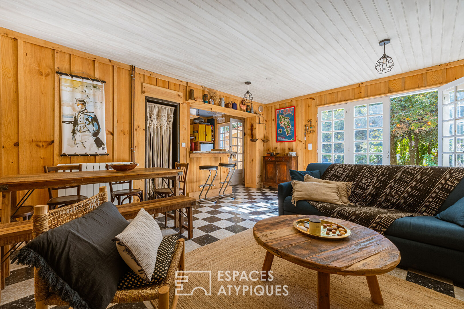 Maison esprit bohème sur la côte Ouest, à deux pas de la plage