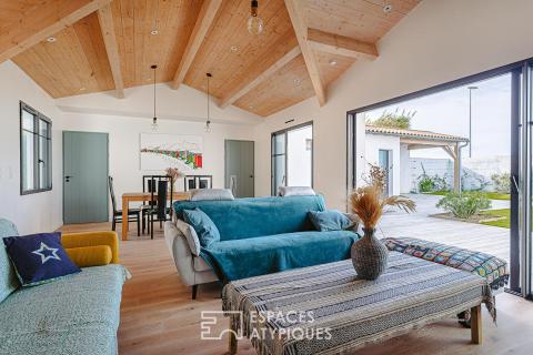 Maison contemporaine soignée aux accents scandinaves