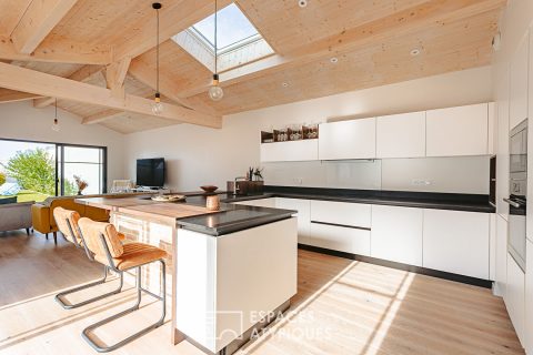 A well-maintained contemporary house with Scandinavian touches