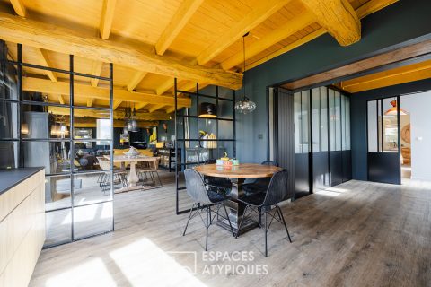 Charentaise au caractère affirmé métamorphosé en écrin d’élégance