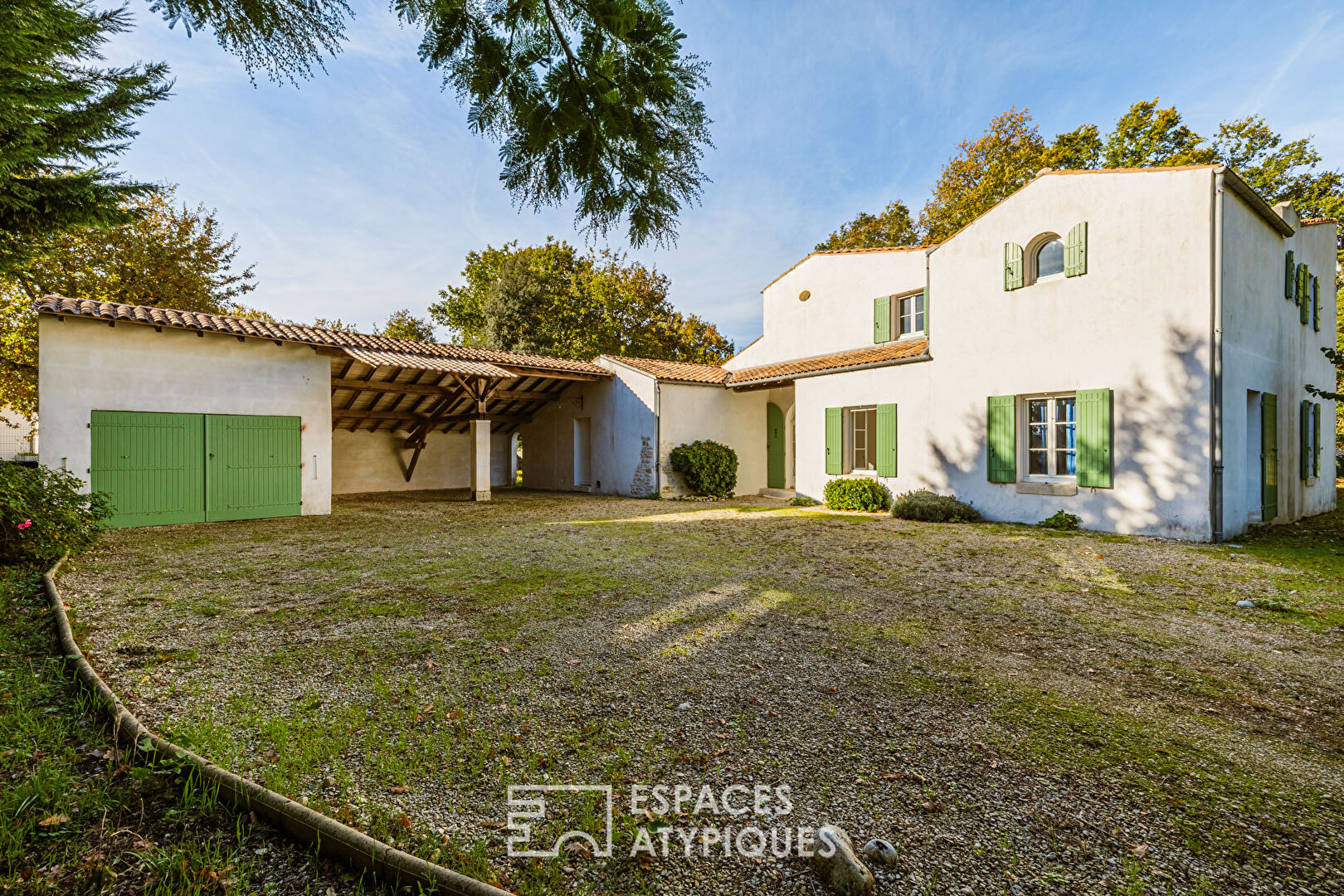 Villa d’inspiration Cycladique au coeur de La Tremblade